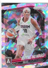 2025 Panini WNBA Prizm #11 Rhyne Howard Silver Cracked Ice