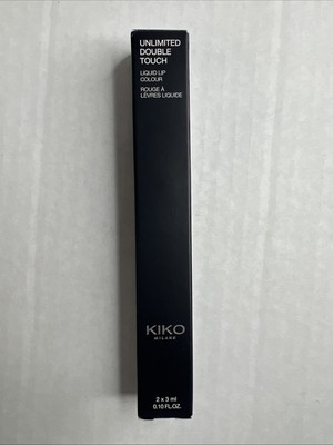 New Kiko Milano Unlimited Double Touch 105 Liquid Lipstick 0.1 Oz.
