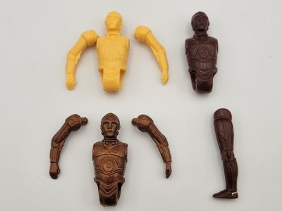Vintage 1977 Kenner Star Wars Figure C-3PO (Stripped) Retro Style