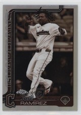 2025 Topps Chrome Sepia Refractor Jose Ramirez José Ramírez #12 1i5w