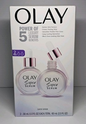 Olay Super Serum Power of 5 Luxury Serums Pack of 2 Clinically Tested & Proven