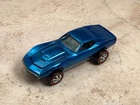 Restored Hot Wheels Redline - HK Custom Corvette in Blue!! Free Shipping!!
