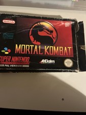 Mortal Kombat SNES Super Nintendo