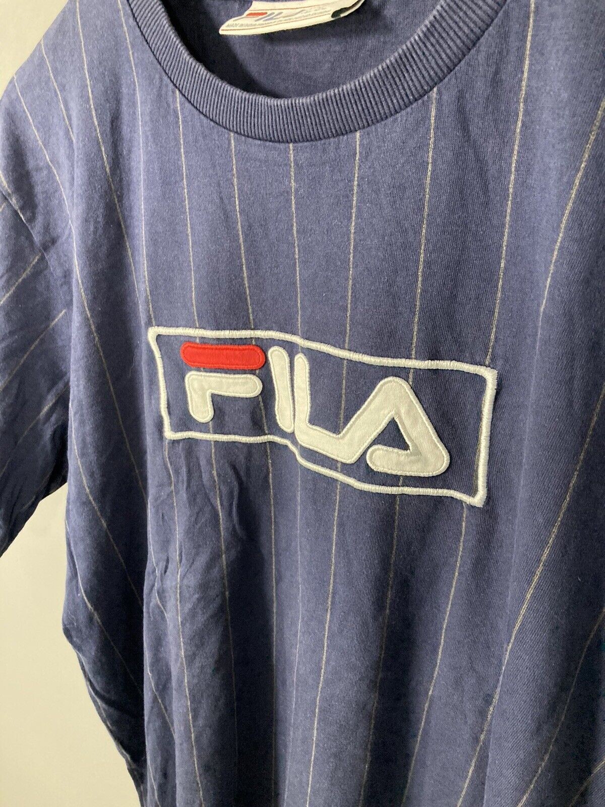 T Shirt FILA Taglia Media Navy Ottime condizioni Uomo