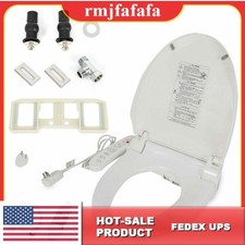 Bidet Toilet Seat Electric Smart Automatic deodorization Elongated Heater 110V