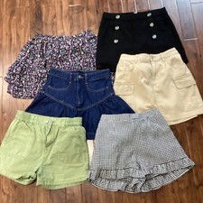 Girls' Bundle Clothes shorts skirts Age 11/12/13 Years Good Condition