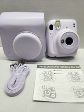 Fujifilm Instax Mini 11 Instant Film Camera Lilac Purple - With Case Tested
