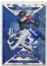 2025 Panini Crusade Alex Freeland #6 Blue Ice Crusade Insert