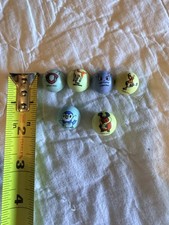 Pokémon Nintendo 2007 Jakks Pacific Marbles Lot of 6