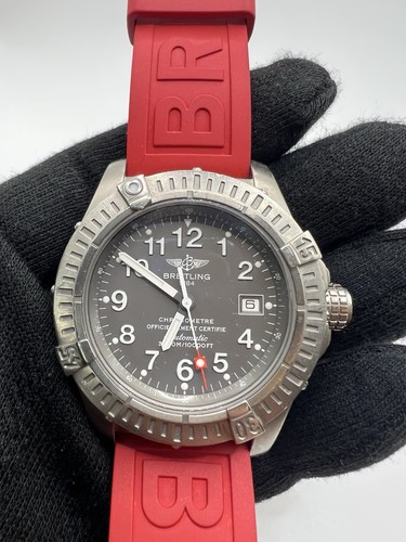 Mens Breitling Avenger Seawolf Titanium Automatic Watch Only E...