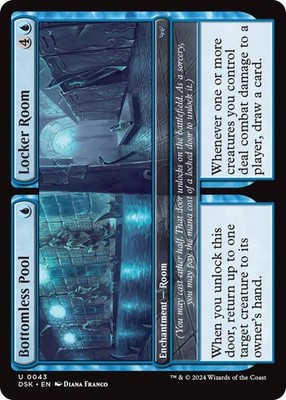 Foil Bottomless Pool // Locker Room DSK LP 43