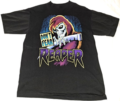 VTG  90s MADE IN USA Don't Fear the Reaper T-Shirt Sz Large Single Stitch