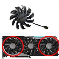 Cooling Fan PLA09215S12H part For GIGABYTE RTX3070 LHR 8GB GAMING Graphics Card