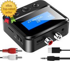Bluetooth Transmitter Receiver for TV Audio Adapter for Home Stereo