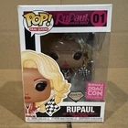 Funko Pop Rupaul #01 Exclusive Diamond Collection DAMAGED BOX