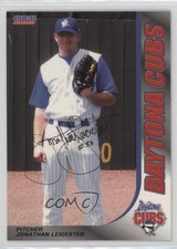 2002 Choice Daytona Cubs Jonathan Leicester #17 0q3