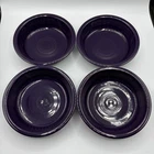 Lot of 4 Fiesta Fiestaware 7 1/4” Soup Cereal Ice Cream Bowl Plum Purple