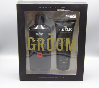 Cremo Groom Reserve Collection  N0.13 Distiller's Blends Body Wash & Shave Cream