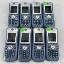 Lot of 8 Ascom i62 WH1-AADA Wireless Handheld IP Phone w/ Batteries