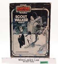 Scout Walker AT-ST 100  Complete W  Box Star Wars ROTJ 1980 Kenner Vehicle