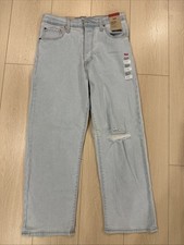 Levi  s Jeans Women Ribcage Straight Ankle Button Fly Size 31 x27