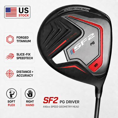 Performance Golf SF2 Slice-Fix Driver Right Hand Soft Flex High Launch