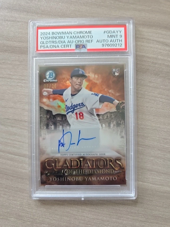 2024 Bowman Chrome - Yoshinobu Yamamoto #GDA-YY for sale | eBay