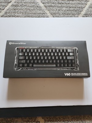 GravaStar GS V60 60% Hall Effect Magnetic Switch Keyboard RGB -  Amazon Open Box