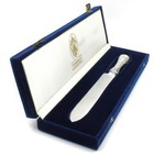 Fabergé Sterling Hollow Handle Stainless Steel Inox Blade Knife w/ Box #S4897-1 — photo 1