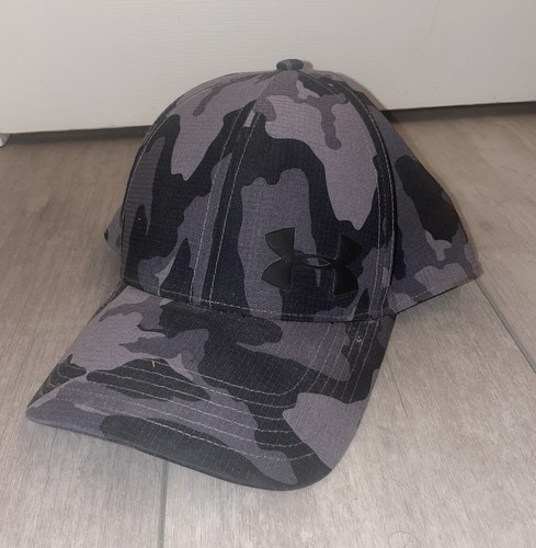 Under Armour Gray And Black Camo Hat | eBay