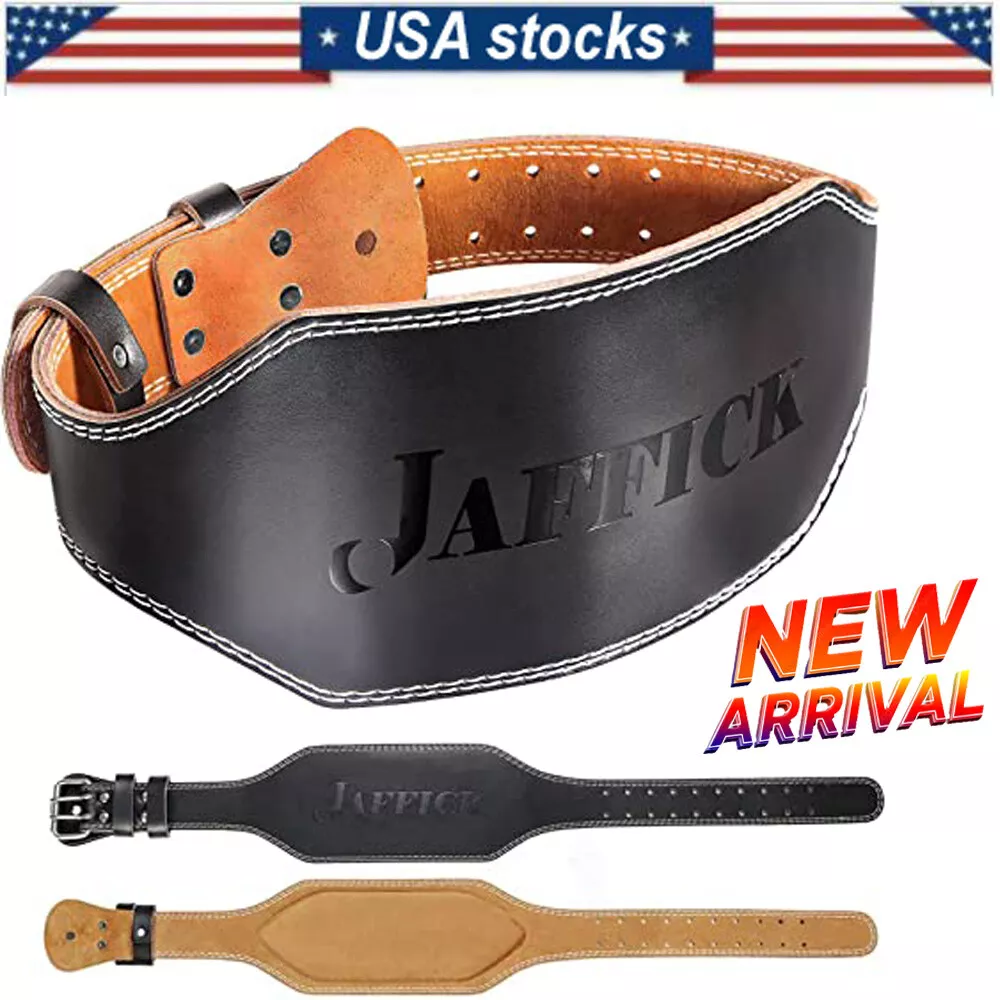 Leather Weight Lifting Belt for Men Gym Workout equipment sport