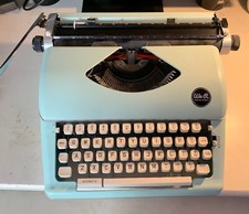 vintage manual typewriter working thumbnail