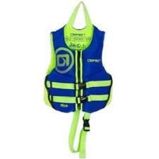 O'brien Traditional Child Life Jacket - Blue  Lime
