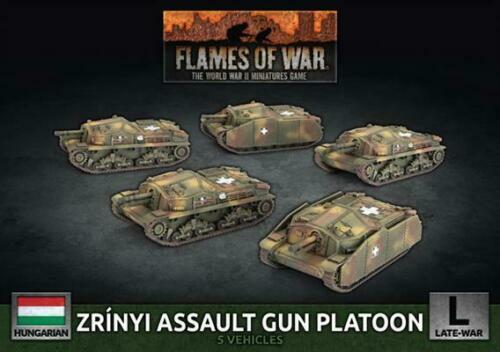 Flames of War венгерский взвод штурмовых орудий Zrinyi HBX03 8790₽