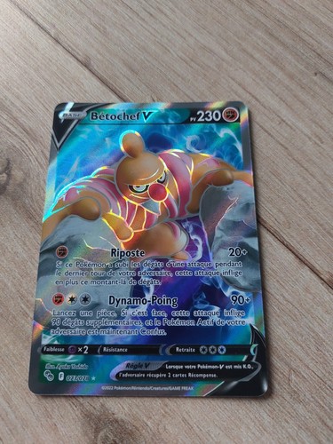 Carte Pokemon Betochef V 73/78 Pokemon Go