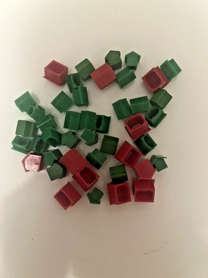 Monopoly Ersatzteile Luxus Edition Parker Häuser - Bild 1 von 1