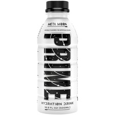 1 x Bebida de hidratación PRIME META MOON por (LOGAN PAUL x KSI) 16,9 botellas fl oz