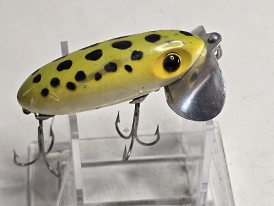 fred arbogast JITTERBUG Green Frog 2 1/4