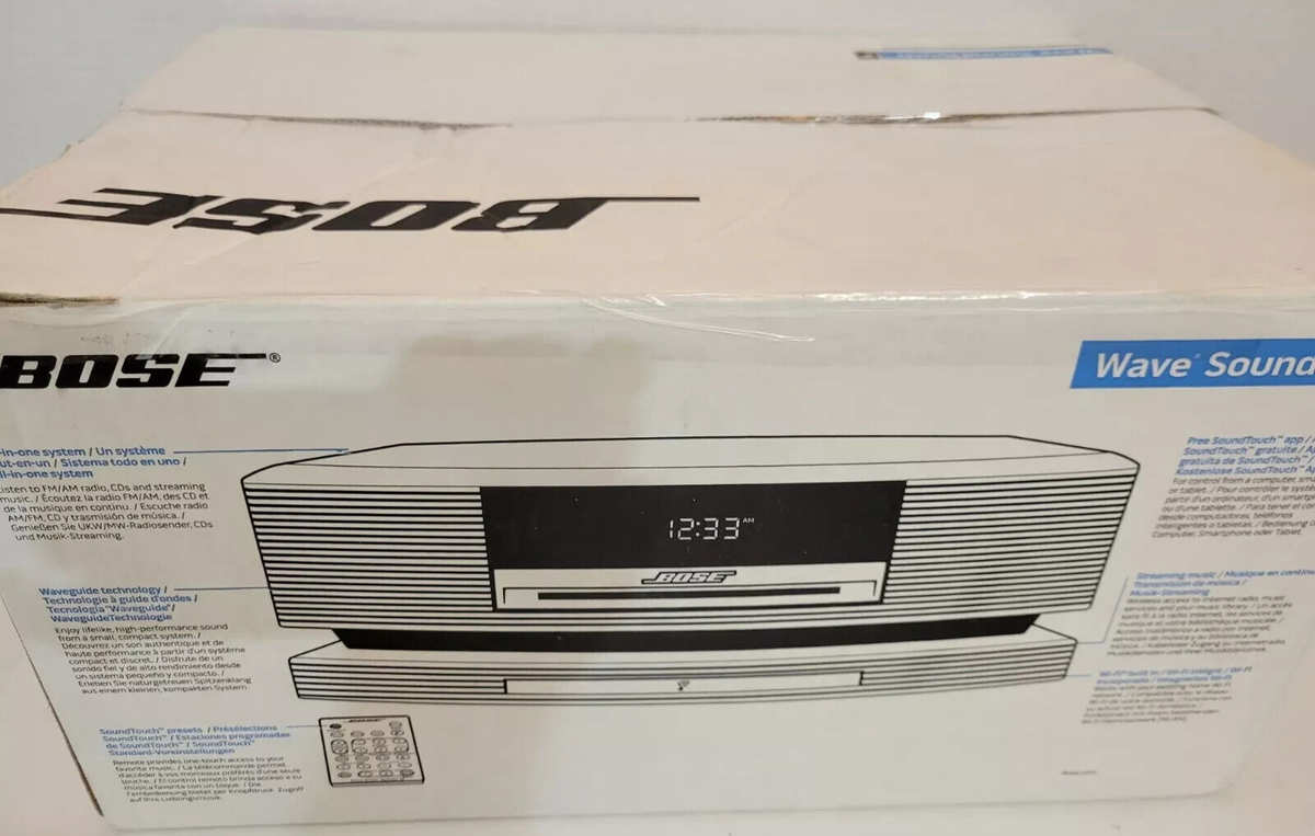 Bose Wave SoundTouch Music System III White Touch Top Wi-Fi Bose Wave SoundTouch Music System III White Touch Top Wi-Fi