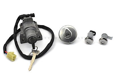 Ignition Switch Lock Set FSC600 Silverwing 02-13 OEM Honda Fuel