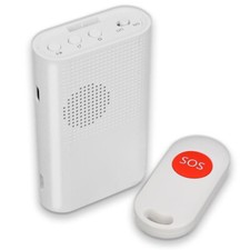 Mobiler Alarm Notruf Knopf Funk Krankenpflege Hausnotruf Panikalarm Senioren NEU