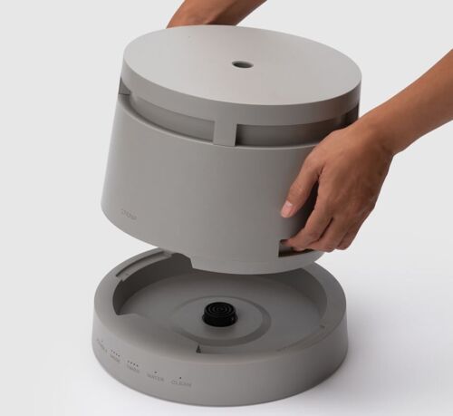 STENA Arkitek Full Stainless Steel Heated Baby Humidifier STN100/NEW 25/Gray - Picture 8 of 17