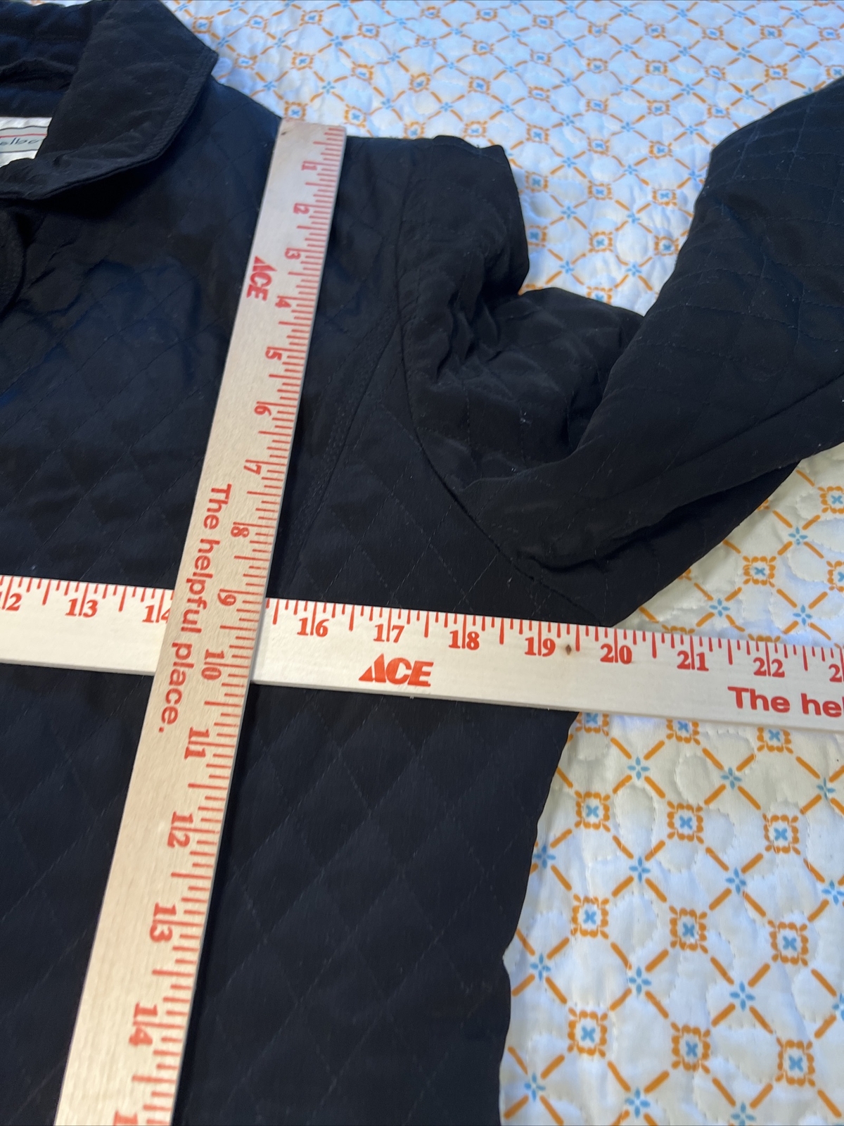 talbots stretch Black button up jacket medium wom… - image 18