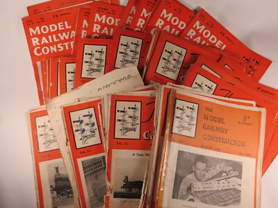Vintage Modelleisenbahn Konstrukteur Magazin 40er 50er Jahre AUSWAHL AUSSUCHEN