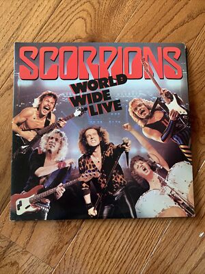 Scorpions World Wide Live Vinyl Record