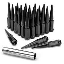 Ksp 24pcs M14x1.5 Spike Lug Nuts For Silverado Sierra 1500 Gmc Sierra 1500 Ksp 24pcs M14x1.5 Spike Lug Nuts For Silverado Sierra 1500 Gmc Sierra 1500
