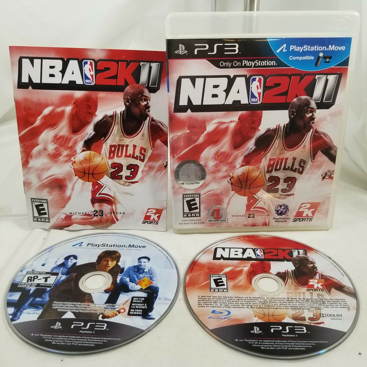 PlayStation3 、PS3 🔥Playstation 3 NBA 2K11 Michael Jordan PS3 🏀 & PS Move Demo Disc