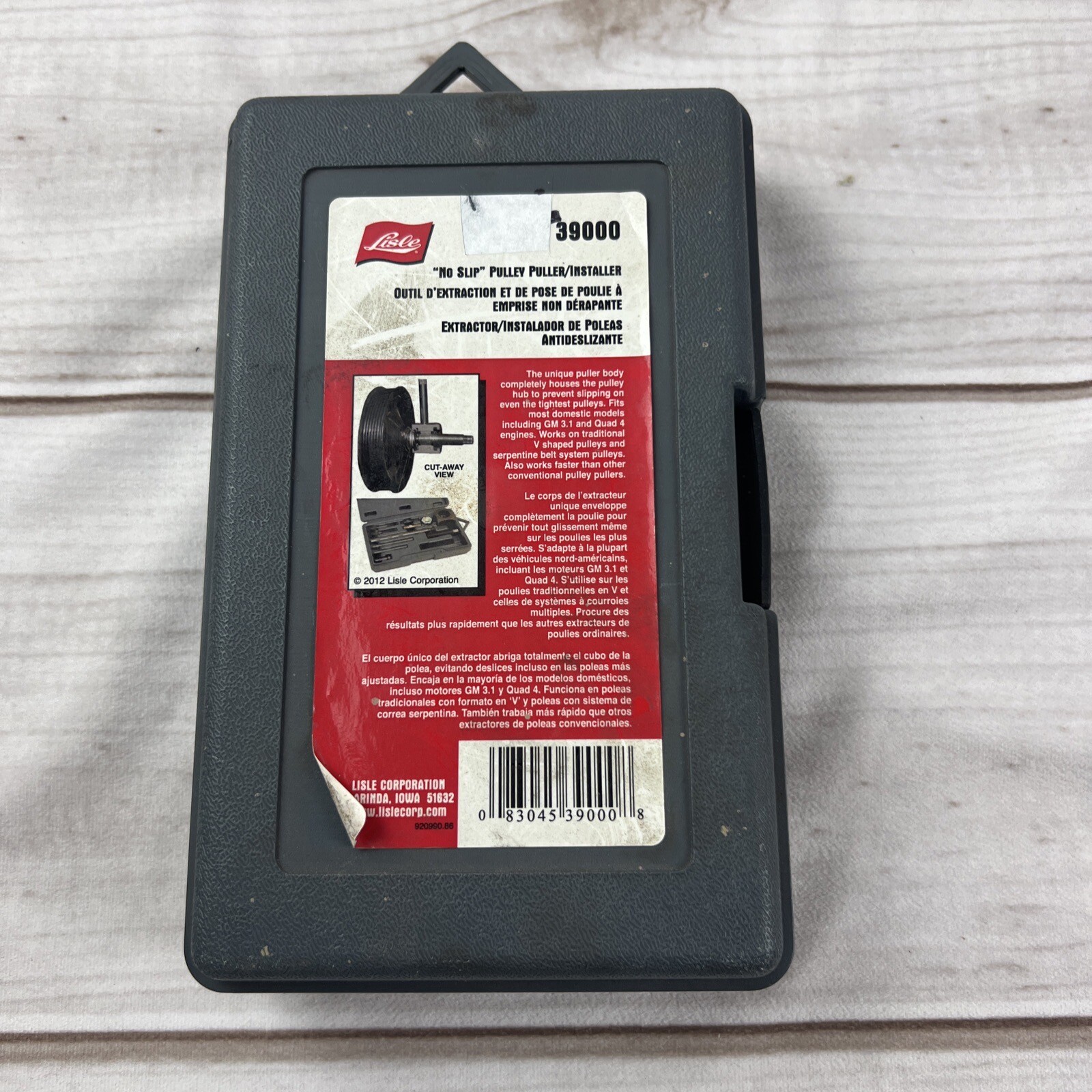 Lisle 39000 "No Slip" Pulley Puller Power Steering Pump eBay