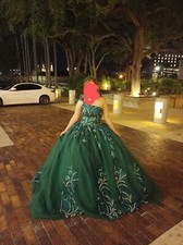 Sweet Sixteen/Quince Dress With Hoop Skirt