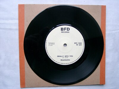 SHADDOWFAX - Really Into You 7'' - SFX 100 - 1979	UK
